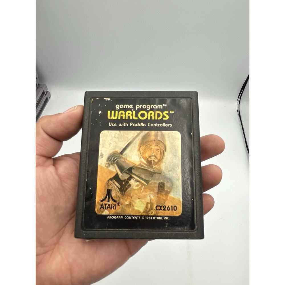 Warlords Atari 2600 Retro Gaming Cartridge CX2610 Tested